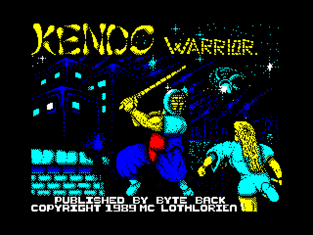 Kendo Warrior — ZX SPECTRUM GAME ИГРА
