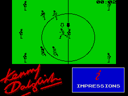 Kenny Dalglish Soccer Match — ZX SPECTRUM GAME