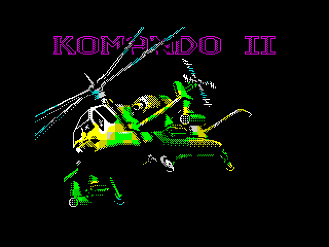 Komando 2 — ZX SPECTRUM GAME ИГРА