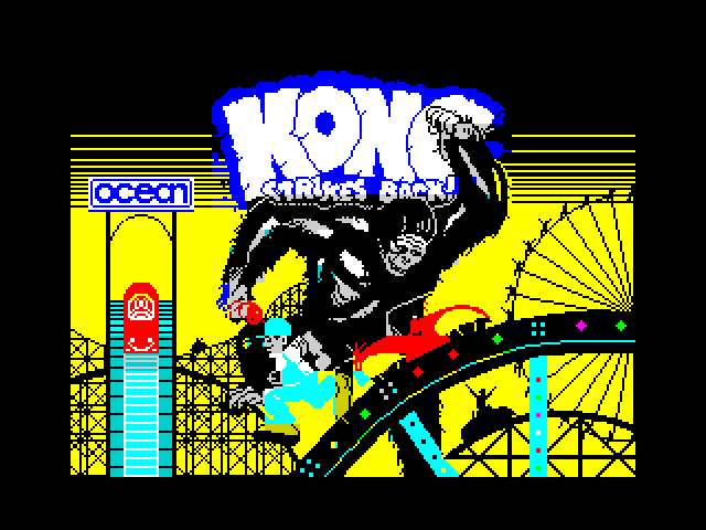 Kong Strikes Back — ZX SPECTRUM GAME