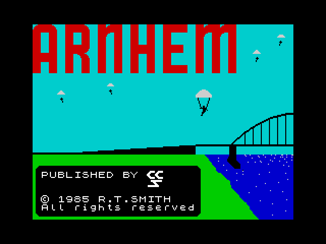 Arnhem — ZX SPECTRUM GAME ИГРА