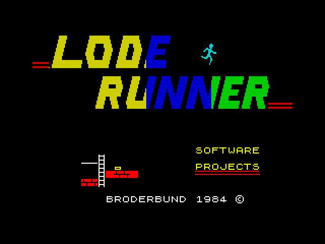 Lode Runner — ZX SPECTRUM GAME
