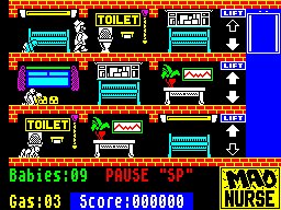 Mad Nurse — ZX SPECTRUM GAME