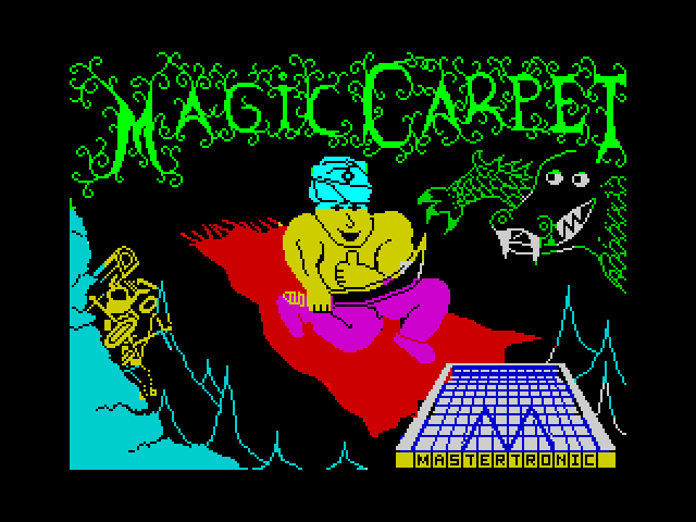 Magic Carpet — ZX SPECTRUM GAME ИГРА