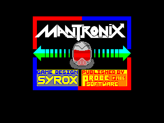 Mantronix — ZX SPECTRUM GAME