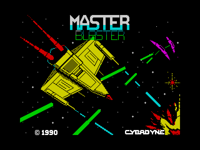 Master Blaster — ZX SPECTRUM GAME ИГРА