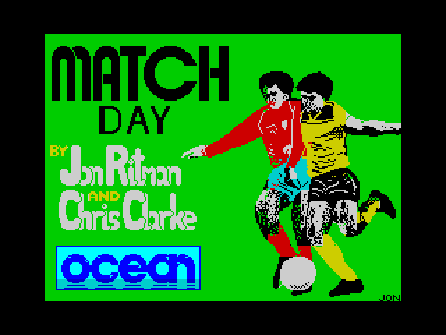 Match Day — ZX SPECTRUM GAME