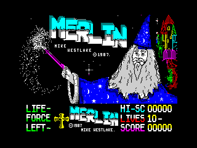 Merlin — ZX SPECTRUM GAME ИГРА
