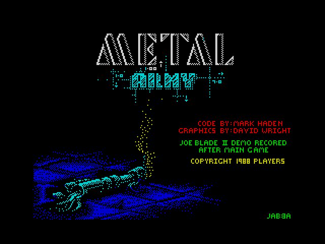 Metal Army — ZX SPECTRUM GAME ИГРА