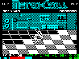 Metro-Cross — ZX SPECTRUM GAME ИГРА
