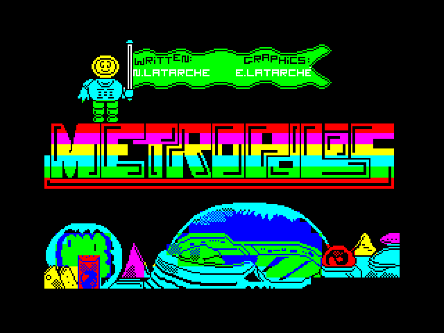 Metropolis — ZX SPECTRUM GAME ИГРА
