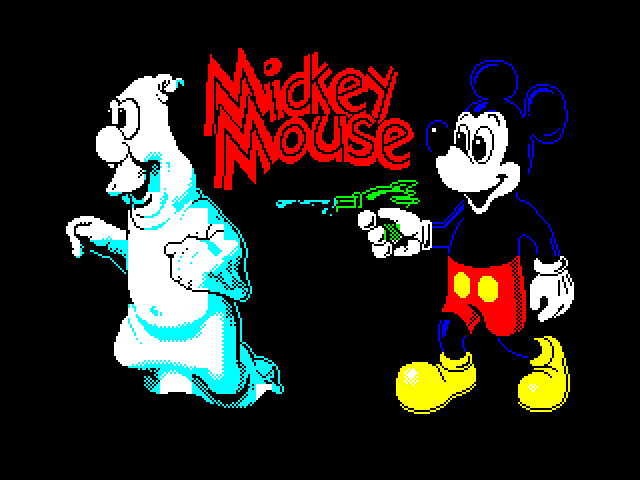 Mickey Mouse — ZX SPECTRUM GAME