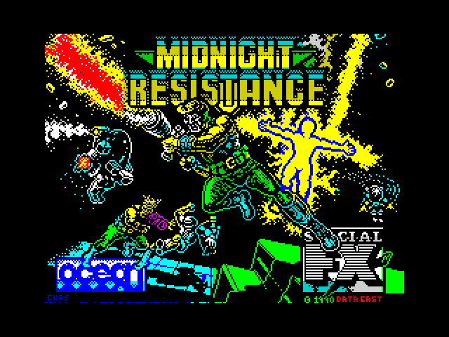 Midnight Resistance — ZX SPECTRUM GAME