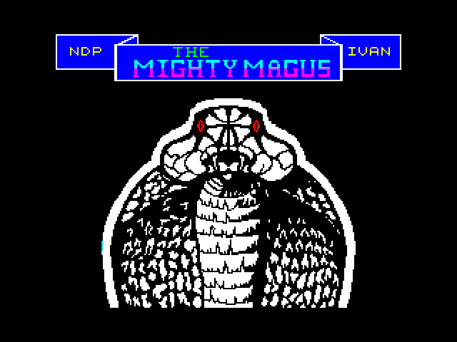 Mighty Magus — ZX SPECTRUM GAME