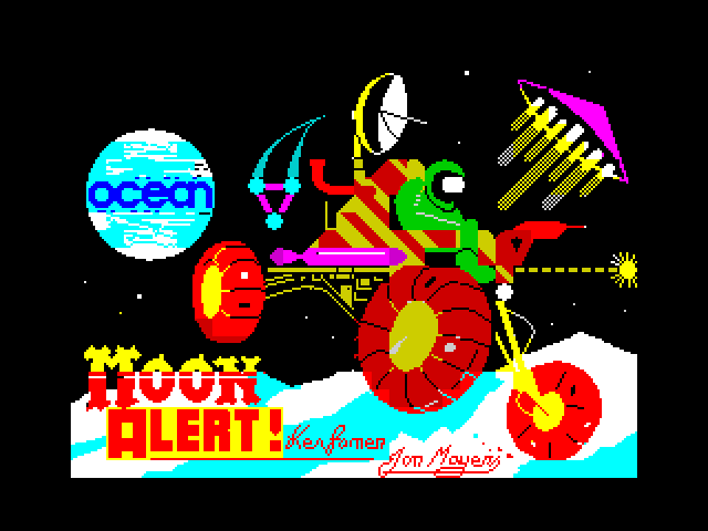 Moon Alert — ZX SPECTRUM GAME