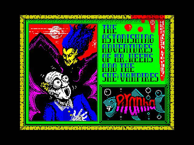 Mr. Weems and the She Vampires — ZX SPECTRUM GAME ИГРА