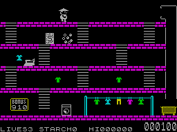 Mr. Wong's Loopy Laundry — ZX SPECTRUM GAME