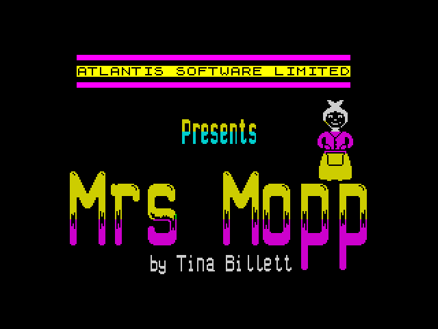 Mrs Mopp — ZX SPECTRUM GAME