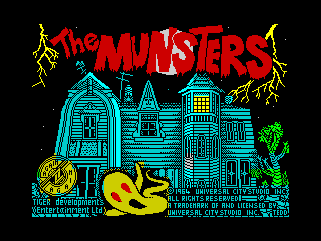 The Munsters — ZX SPECTRUM GAME
