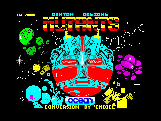 Mutants — ZX SPECTRUM GAME ИГРА