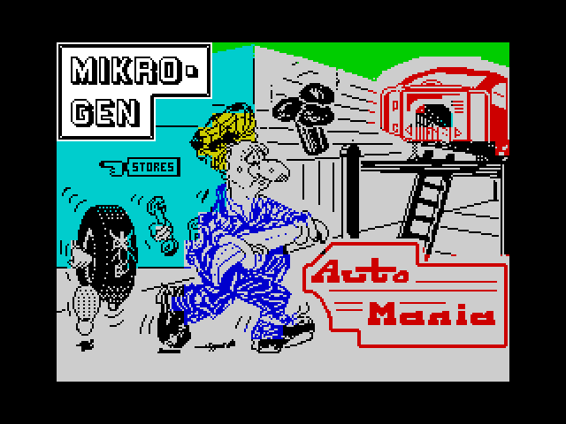 Automania — ZX SPECTRUM GAME ИГРА
