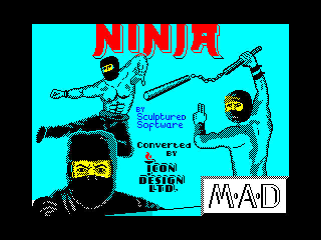 Ninja — ZX SPECTRUM GAME ИГРА