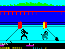 Ninja — ZX SPECTRUM GAME ИГРА