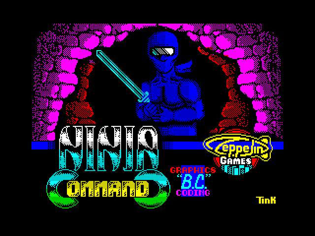 Ninja Commando — ZX SPECTRUM GAME