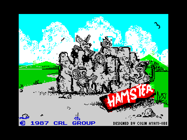 Ninja Hamster — ZX SPECTRUM GAME ИГРА