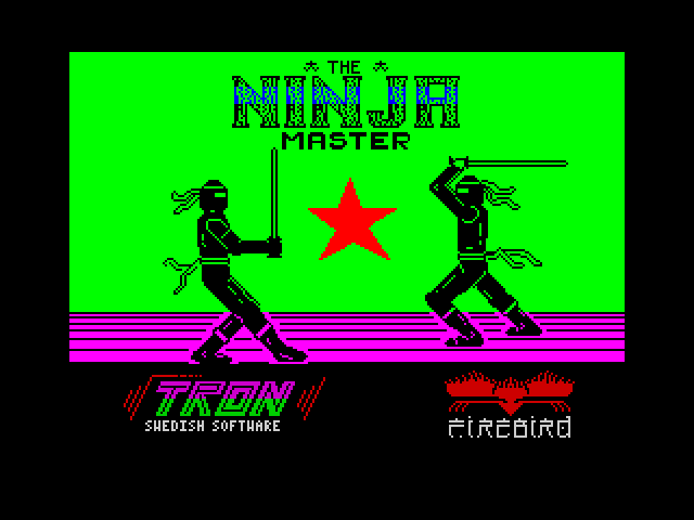 Ninja Master — ZX SPECTRUM GAME Ninja Master — ZX SPECTRUM GAME ИГРА