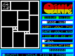 Oink! — ZX SPECTRUM GAME ИГРА
