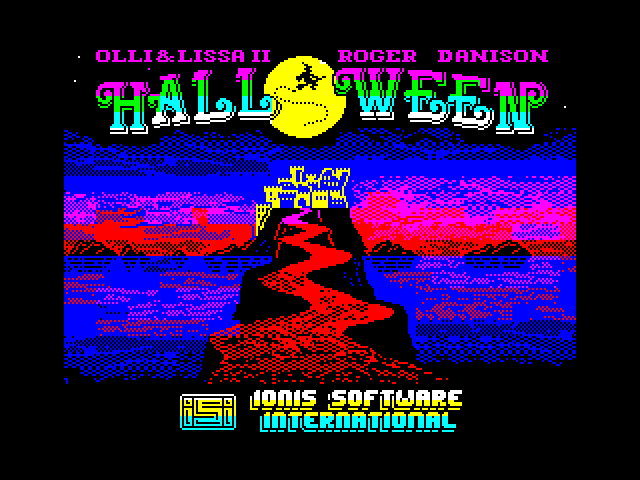 Olli & Lissa II: Halloween — ZX SPECTRUM GAME ИГРА