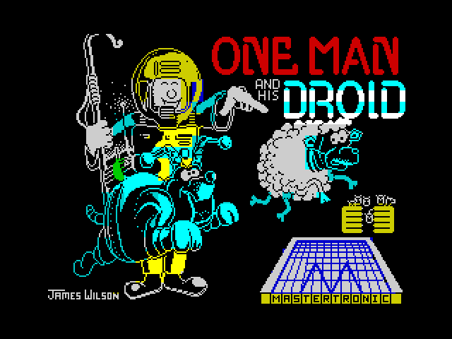 One Man and His Droid — ZX SPECTRUM GAME ИГРА