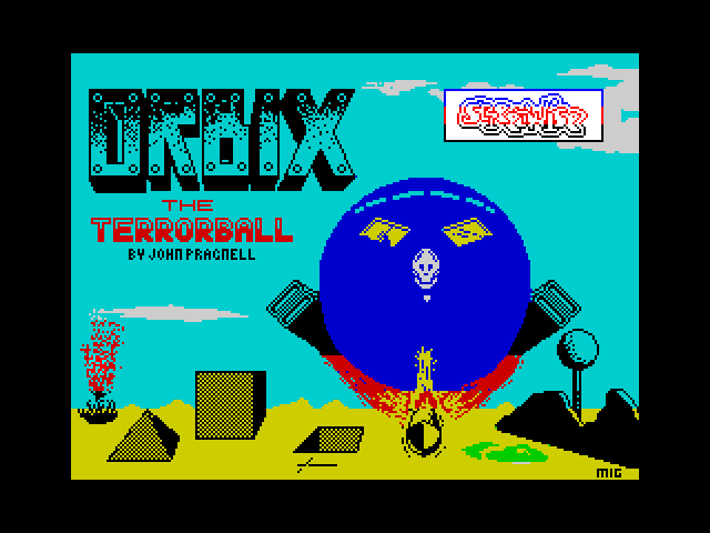 Orbix the Terrorball — ZX SPECTRUM GAME