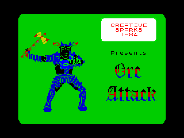 Orc Attack — ZX SPECTRUM GAME