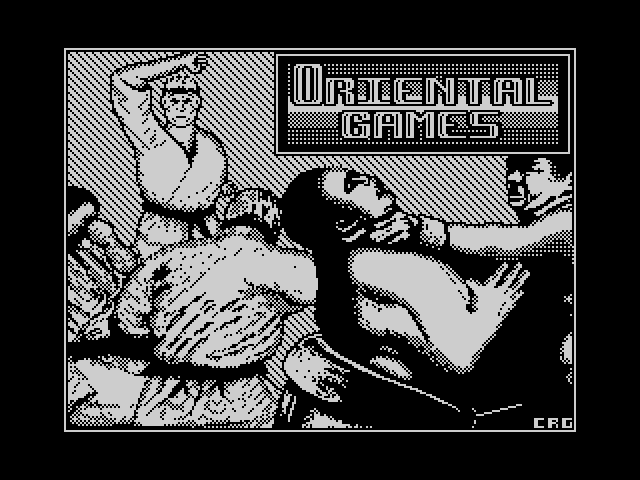 Oriental Games — ZX SPECTRUM GAME