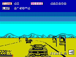 Out Run — ZX SPECTRUM GAME ИГРА