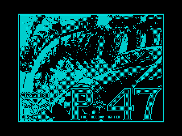 P-47 Thunderbolt — ZX SPECTRUM GAME