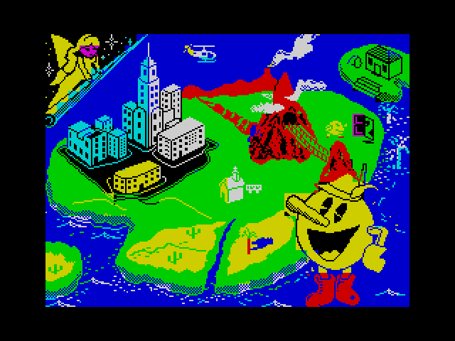 Pac-Land — ZX SPECTRUM GAME