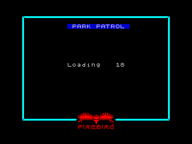 Park Patrol — ZX SPECTRUM GAME ИГРА