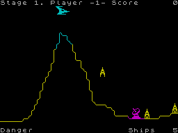 Penetrator — ZX SPECTRUM GAME