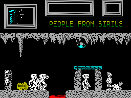 People from Sirius — ZX SPECTRUM GAME