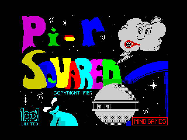 Pi-R Squared — ZX SPECTRUM GAME
