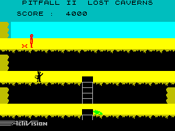 Pitfall II: Lost Caverns — ZX SPECTRUM GAME