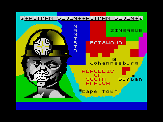 Pitman Seven — ZX SPECTRUM GAME ИГРА