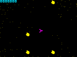 Planetoids — ZX SPECTRUM GAME