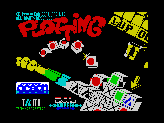 PLOTTING — ZX SPECTRUM GAME