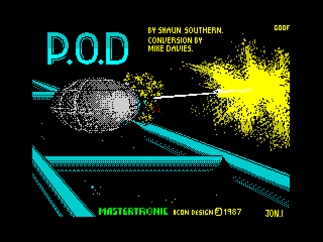 Proof of Destruction — ZX SPECTRUM GAME ИГРА