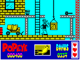 Popeye 2 — ZX SPECTRUM GAME ИГРА