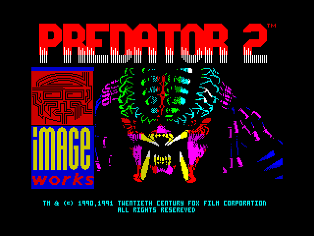 Predator 2 — ZX SPECTRUM GAME ИГРА